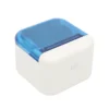 Azul y blanco