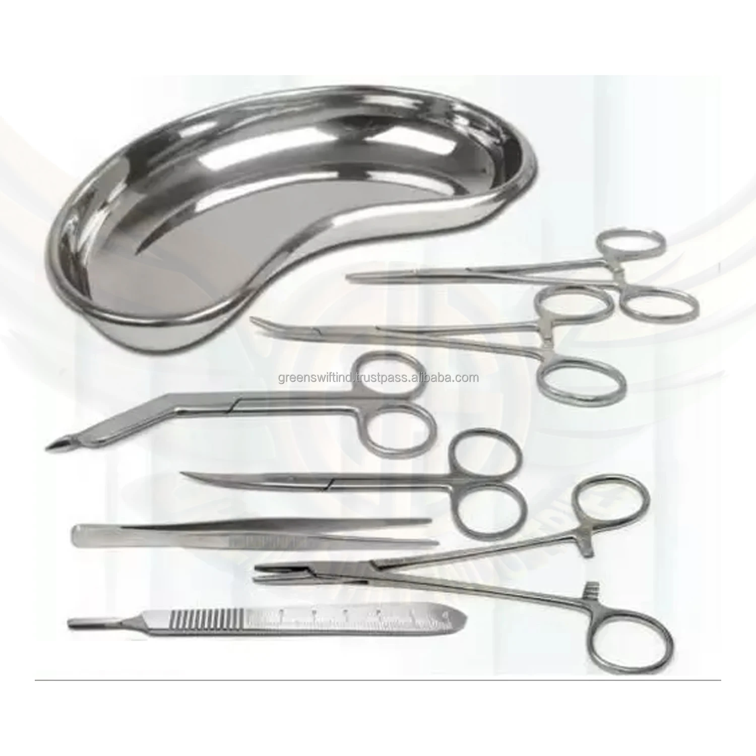 Basic Delivery Set Gynecology Obstetrics Stainless Steel Delivery Kits Medical Surgical 1422