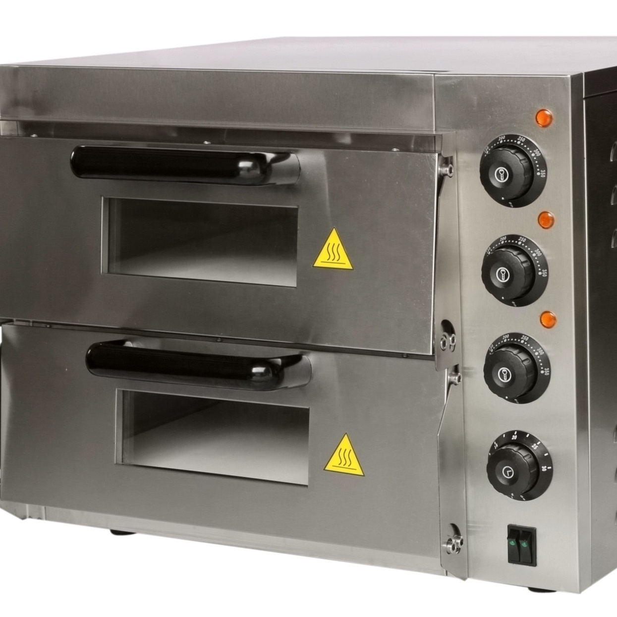 1 и 2 лотка электрическая Высококачественная Коммерческая печь для