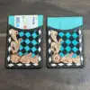 Turquoise & Black Checkered