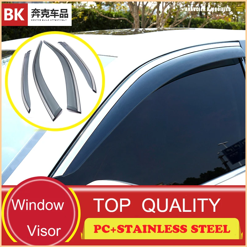 Injection PC Wind Shield for TOYOTA RAV4 Window Deflector Rain Shield Window Visor