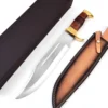 Carbon Steel & Leather Handle