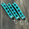 Black & Turquoise