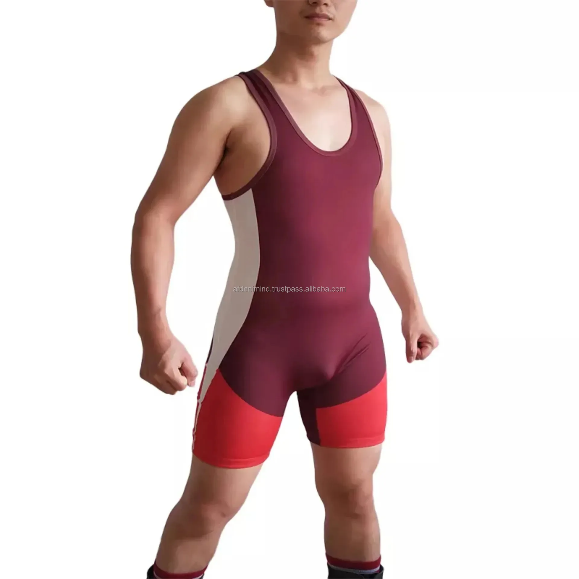 Design Your Own Custom Sublimation Wrestling Singlet Durable Wrestling   Sae029f4849984668b6d207d6cf961d29X 