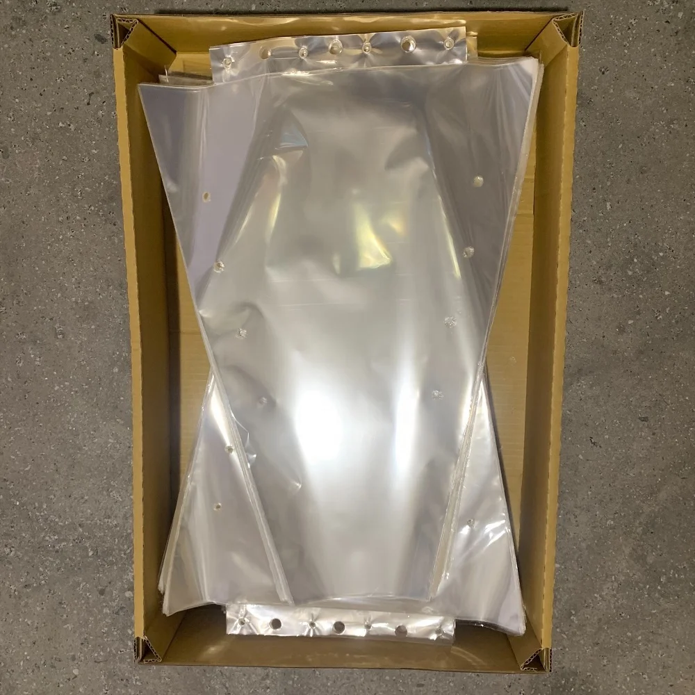 Factory Wholesale Clear Biodegradable Transparent Cut Fresh Flower Sleeves Cpp Opp Bopp Bouquets Sleeves for Floral Packing