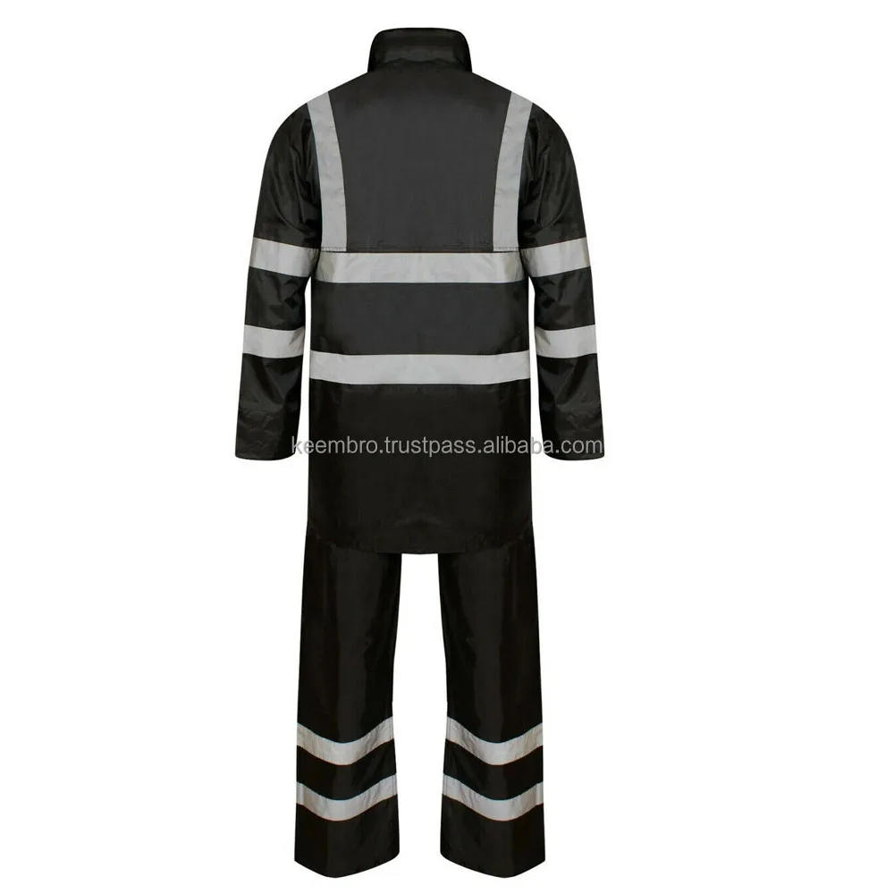 Wholesale Hi Vis Coverall Work Wear Reflective Safety Suits Quick Dry