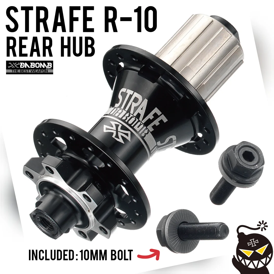 DABOMBアルミニウム7075 135mm * 10mm CNCボルトオンマウンテンバイク