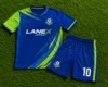 Blue with Green