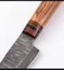 Madera de Olivo Dorada Natural, Refuerzo Marrón Oscuro