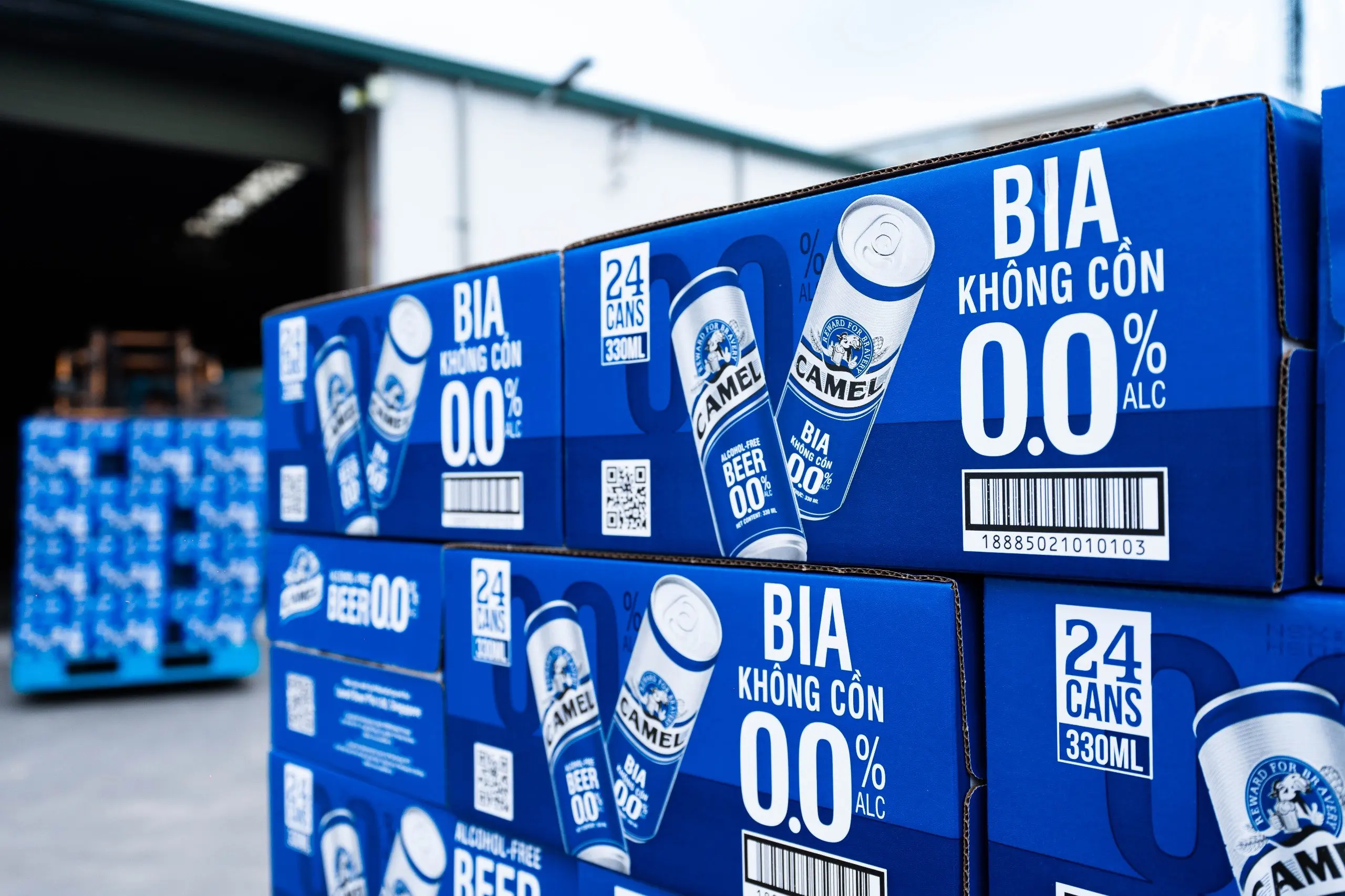 Non-Alcoholic Beer Customized Private Label Can Tinned Alcohol Free Beer From Vietnam