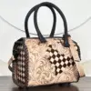 Tan & Brown Checkered