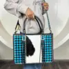 Black & blue checkered