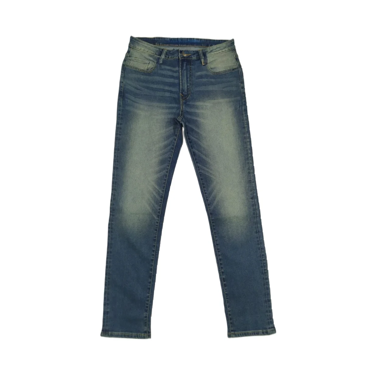 Manufacturer Company Brand Custom Cotton Denim Baggy Slim Blue - Main Image