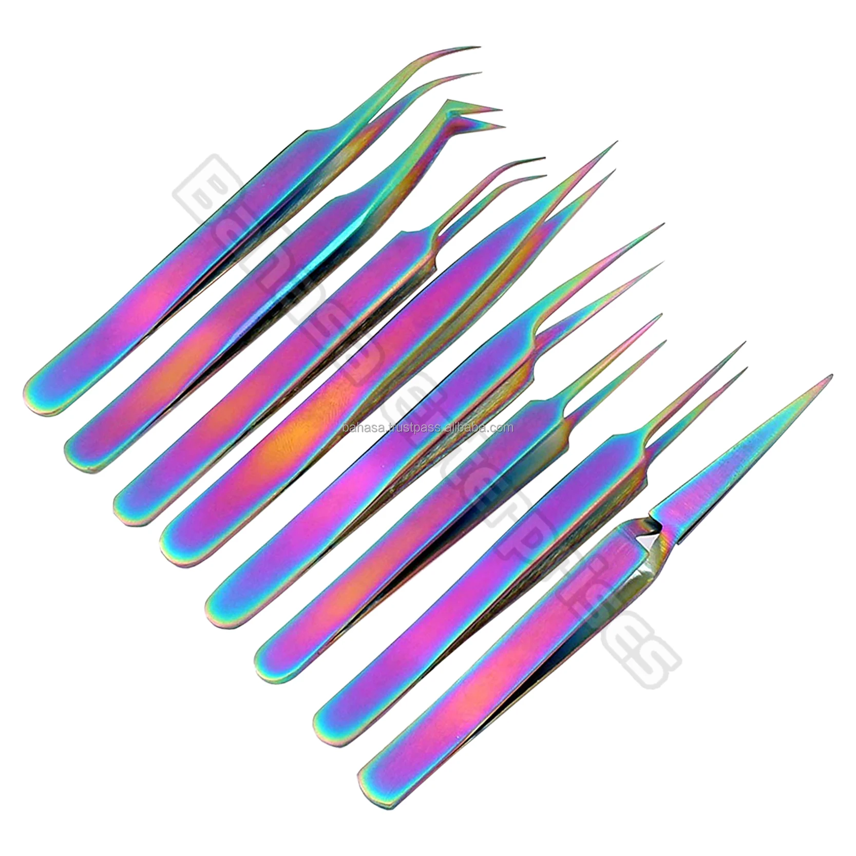 Professional Custom Logo Eyelash Tweezers For Makeup For Beginners
