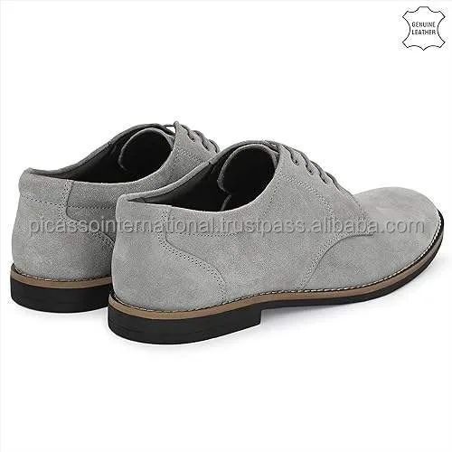 Outstanding Quality Casual Wear Oxford Trendy Office Business Party Wear 100% Swede Genuine Leather Shoes for Men