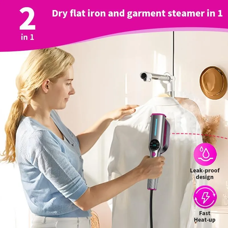 2 in 1 Dry and Steam modes