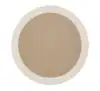 Beige & White