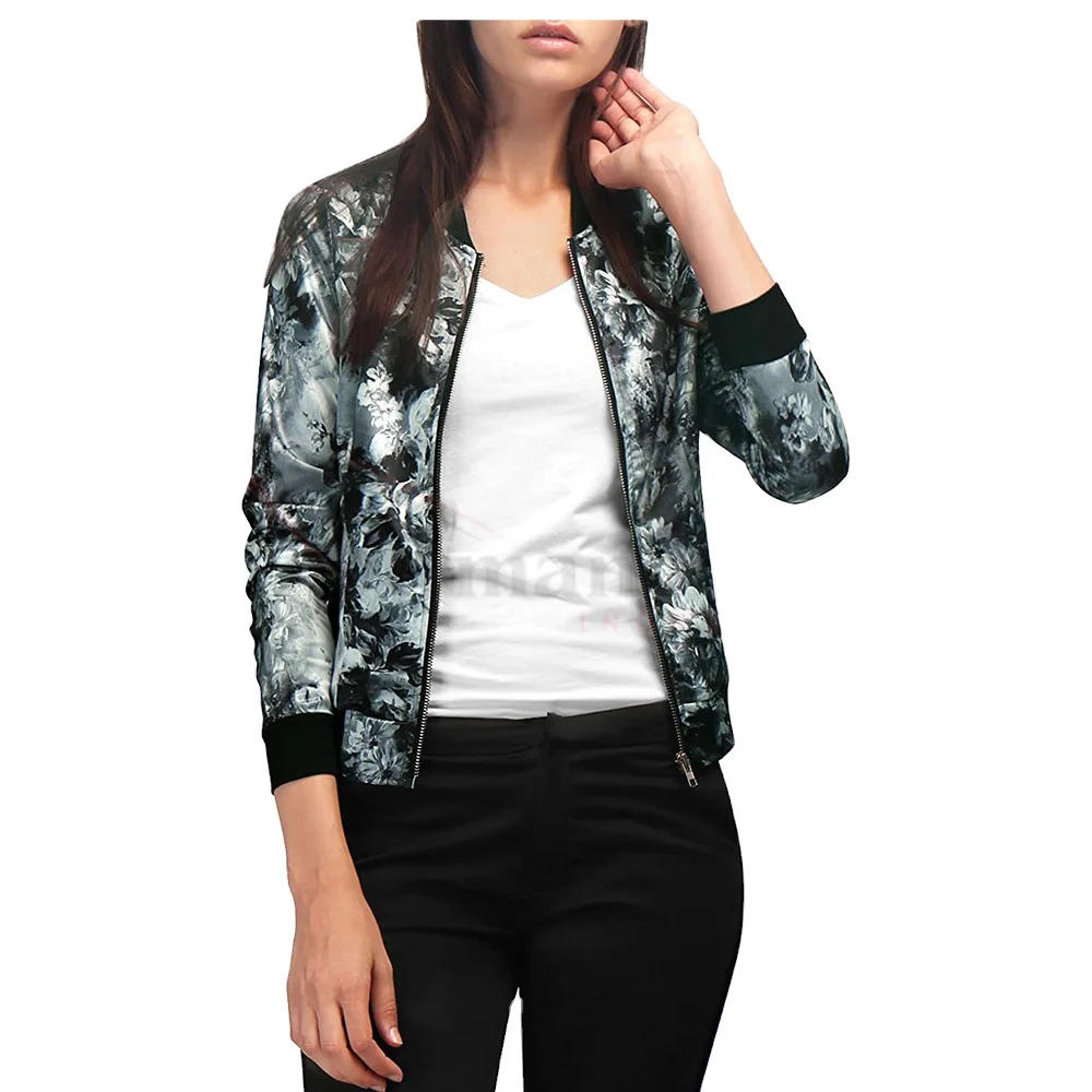 stylish bomber jacket women's