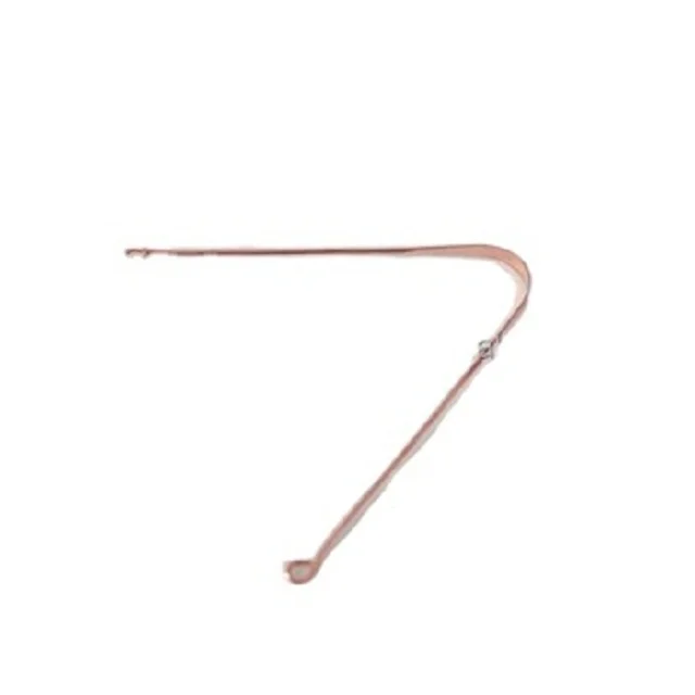 Медный скребок для языка йоги из Индии