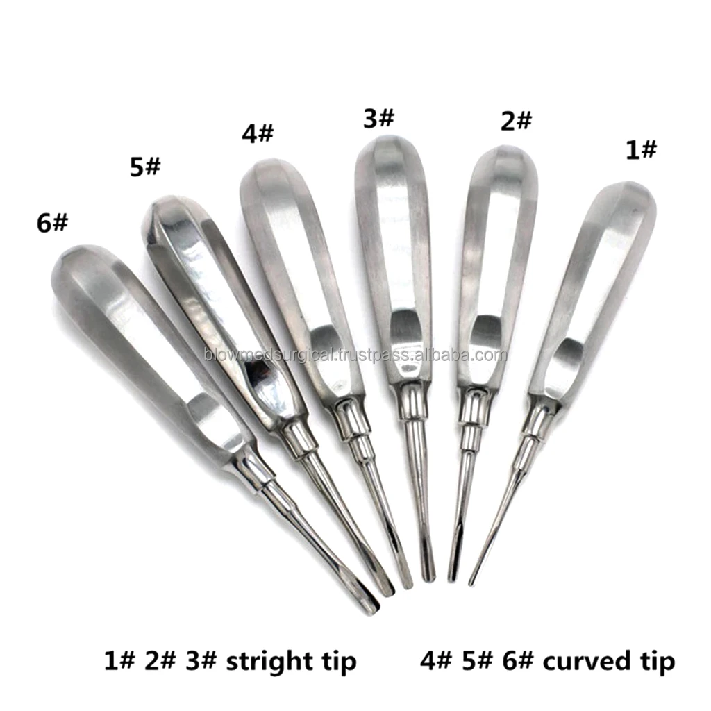 High Quality Dental Tooth Elevator Stainless Steel Dental Straight