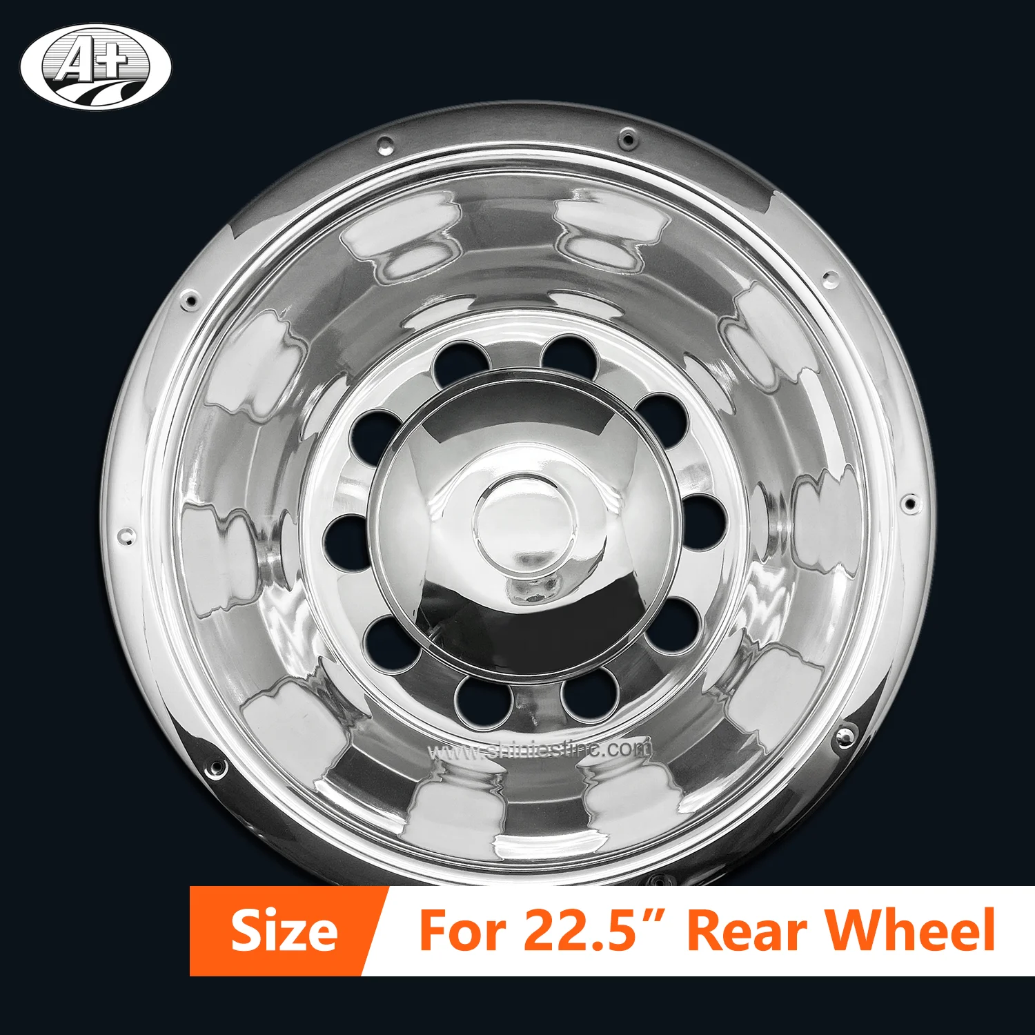 22.5 Inch Truck Bus Trailer Rear Wheel Trim Cover Stainless Steel Buy Truck Wheel Trim,22.5