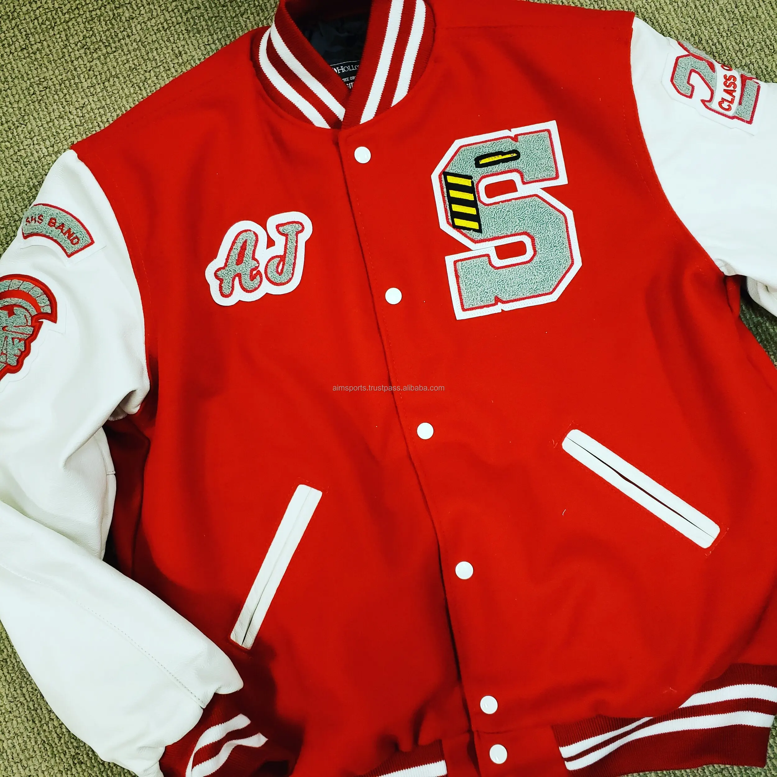 Mens Letterman Bomber Collage Baseball Varsity Jackets Body Original