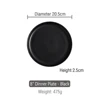 8 inch black