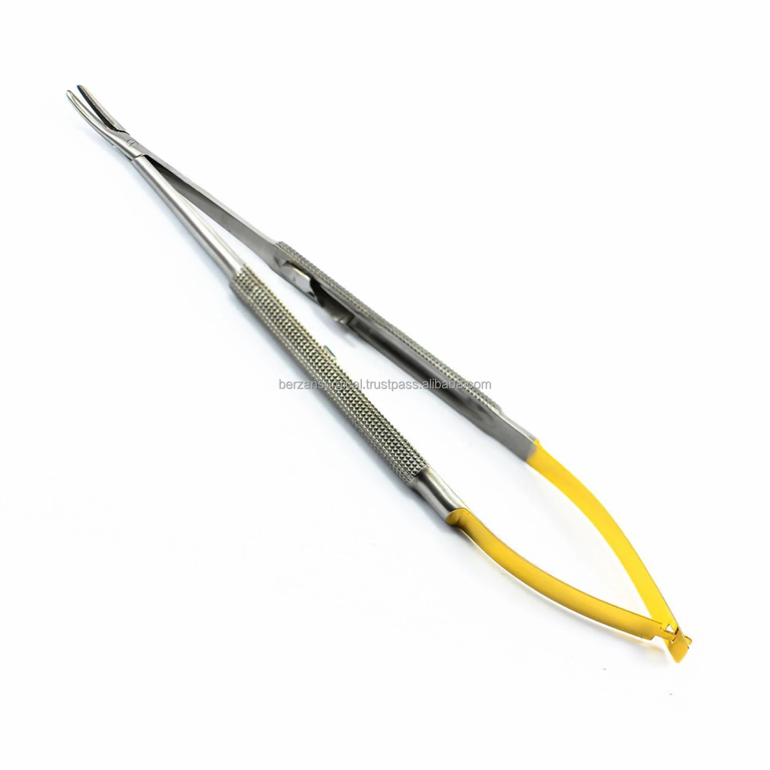 Castroviejo Needle Holder Curved Without Lock 14 Cm Length Castroviejo ...
