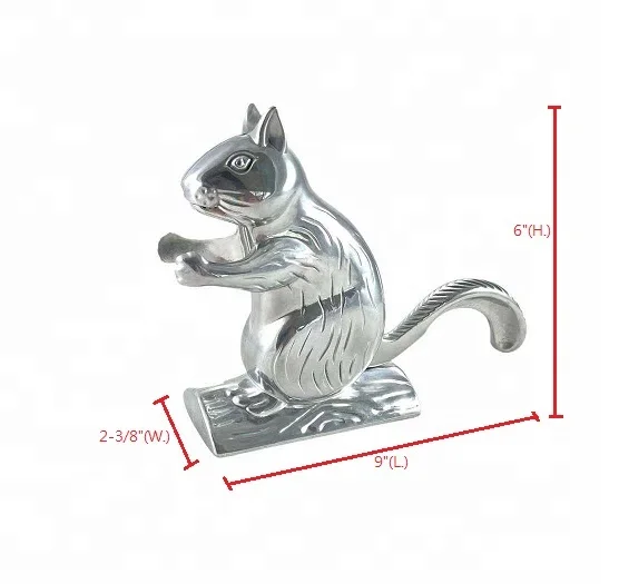 Алюминиевый щипцы для орехов в форме белки инструменты