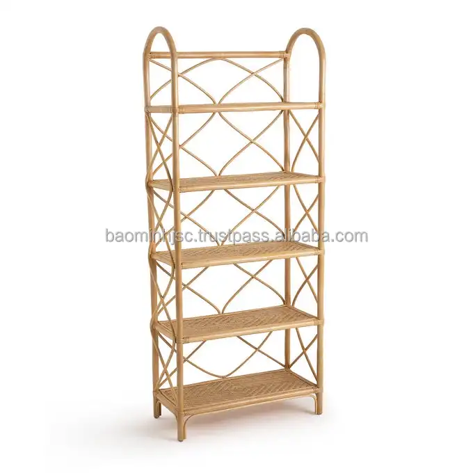 Vintage Rattan Bookshelf,Rattan Bookcase Buy Rattan Shelf,Rattan