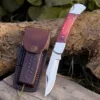 Carbon Steel & Red Wood