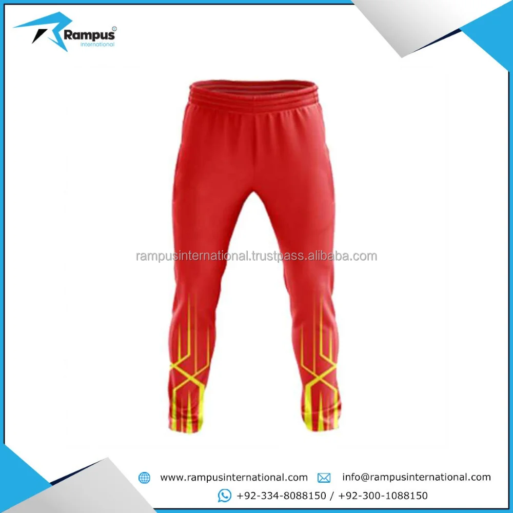 New Design 2022 Cricket Jersey & Pant Pattern Customize Design Uniforms