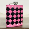 Pink & Black Checkered