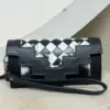 White & Black Checkered
