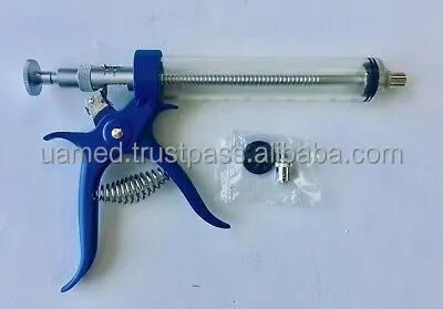 UAMED Veterinary Vaccine Injector Gun - Automatic Syringes