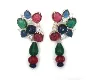 Pendientes colgantes en plata de ley 925