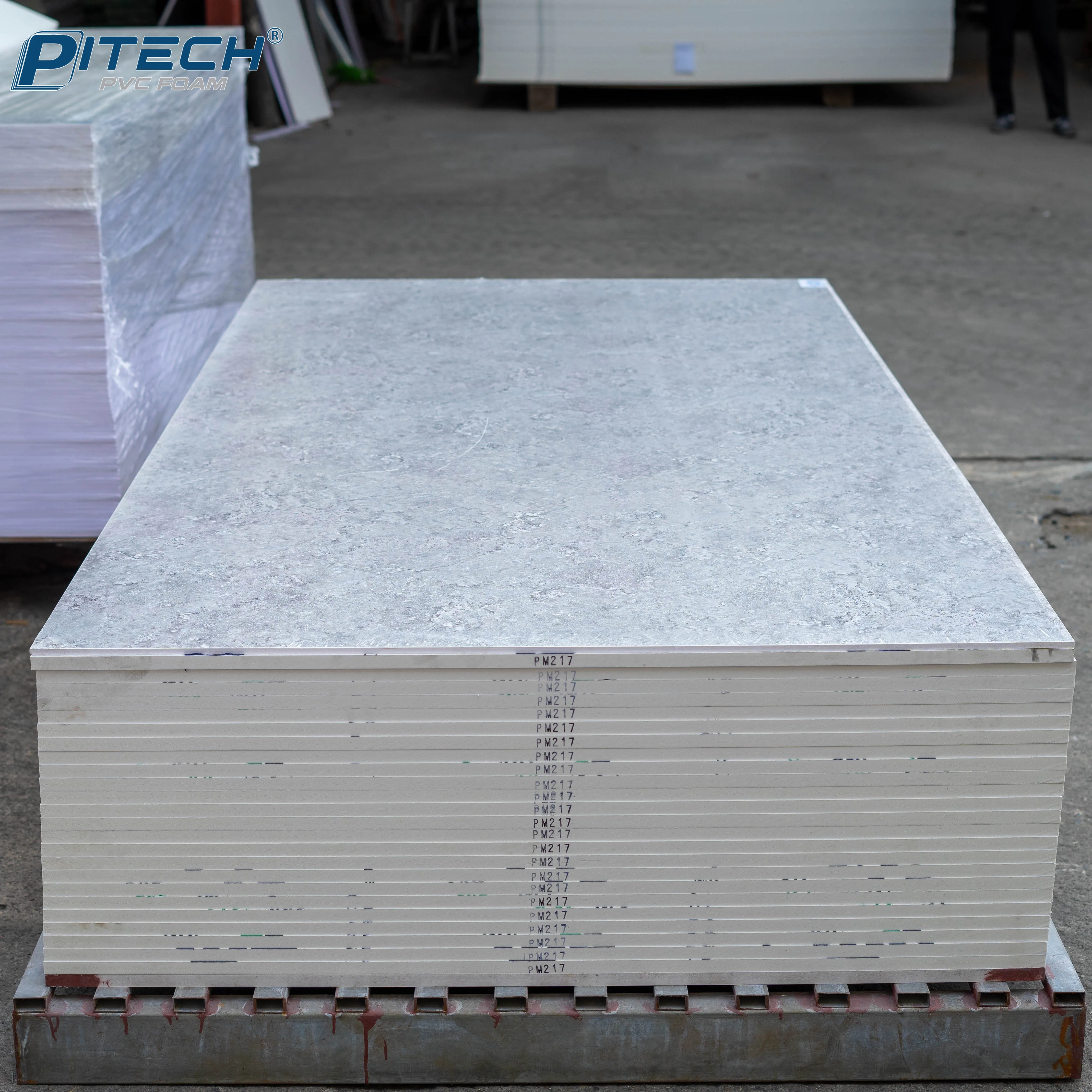 PVC Foam Board with Elegant Marble Look Budget-Friendly Wall Panel for Homes Reliable Plastic Sheet for Interior Design