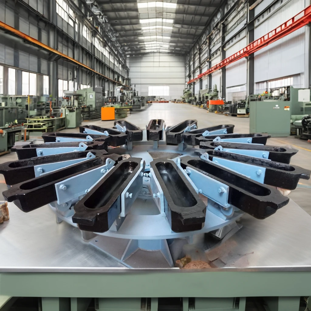 New Technology Round Turn Table for Metal Casting 10 Pcs Moulds Reasonably Priced and Widely Accepted