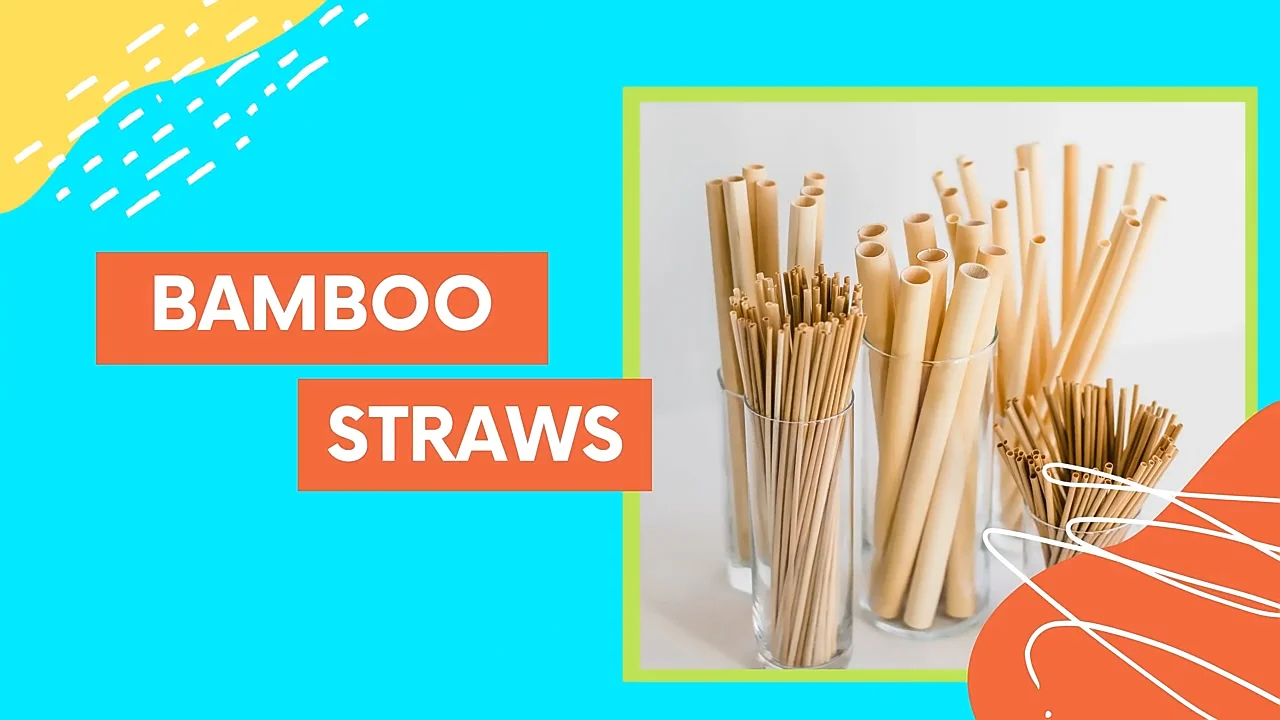 Natural Disposable Reed Wheat Straw Eco Friendly Drinking Straw For