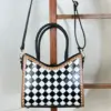 Black with White & Black Checkered