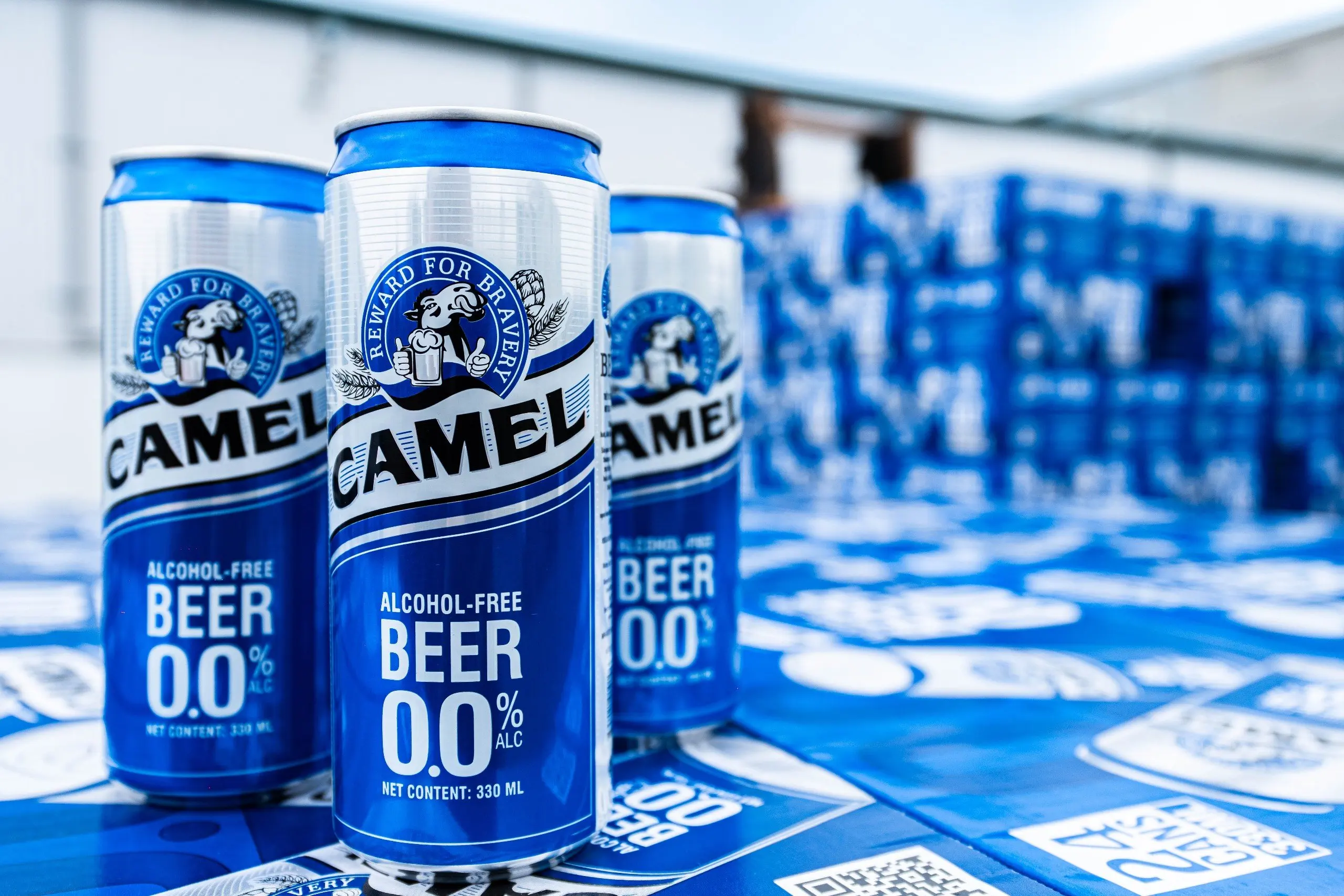 Non-Alcoholic Beer Customized Private Label Can Tinned Alcohol Free Beer From Vietnam
