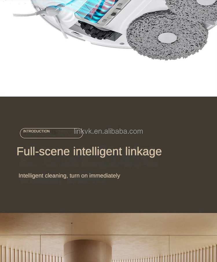 Xiaomi Mijia Omni Floor Care Wet And Dry Mop Cleaning Robot Vacuums