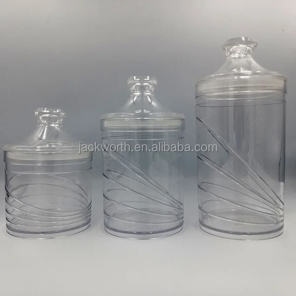 Shatterproof Acrylic Clear Storage Canister Jar Buy Taiwan Made