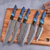 Blue Wood & Turquoise Stone