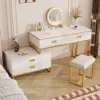 Gold+White Color