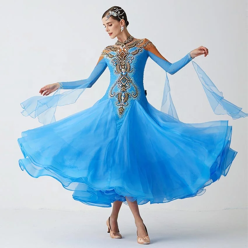 B-2186 Yundance New Modern Dance Dress Performance Featuring Waltzing ...