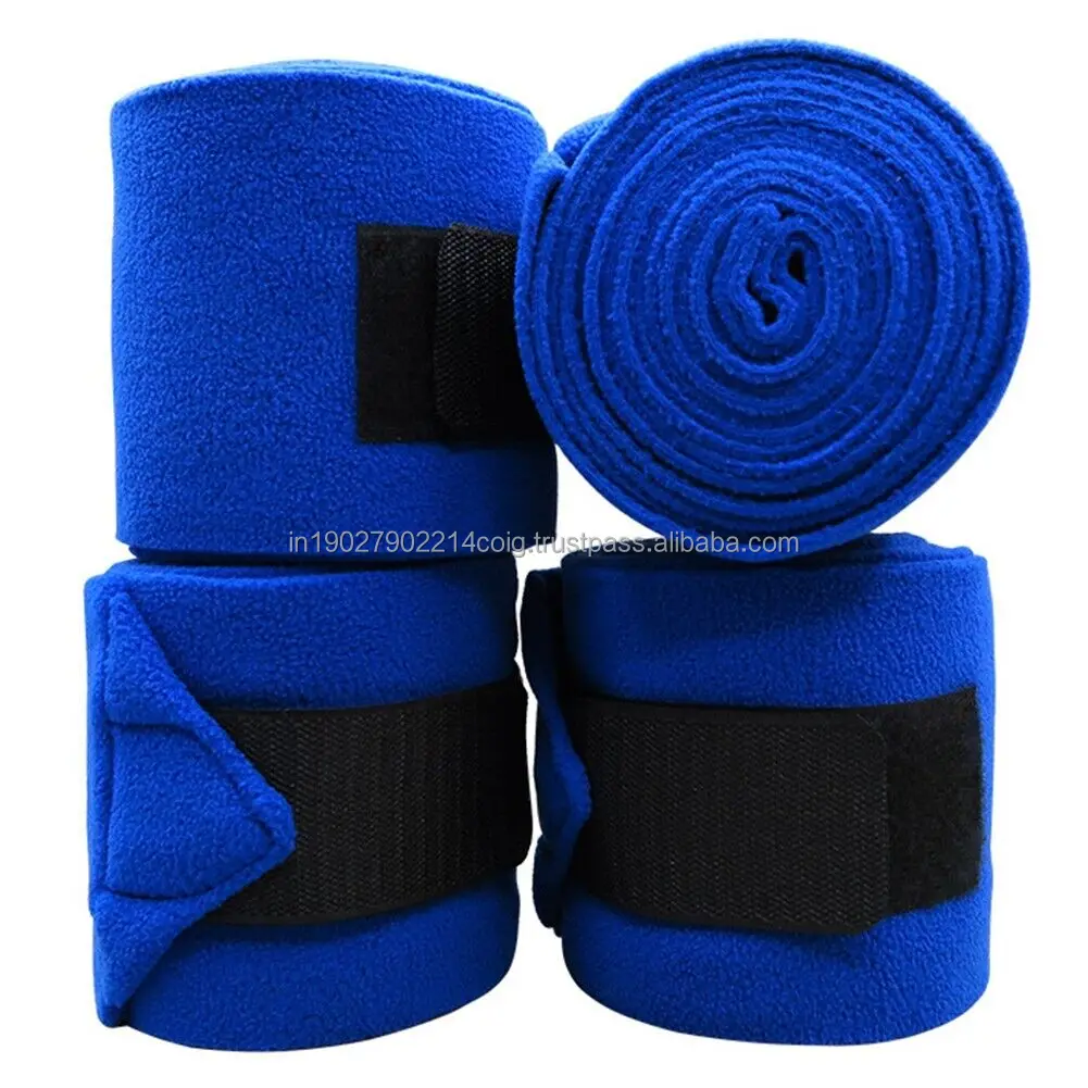 Horse Polo Leg Wraps,Set Of 4 Soft Horse Polo Wrap Set,Elastic