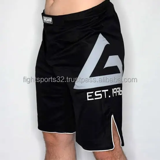 Good Quality MMA Shorts For Man Custom Logo Printing Grappling Shorts \Jiu Jitsu Fightwear Custom Shorts with Best Cut style