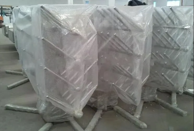 Stainless steel shoe drying rack for hygienic footwear management in food processing facilities