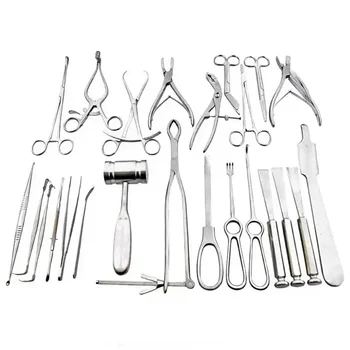 Basic Orthopedic Surgery Set Of 25 Pcs Of Surgical Instruments - Buy ...